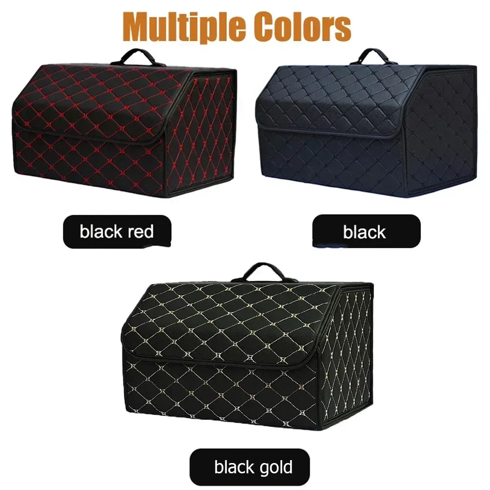 NEW Multipurpose Collapsible Car Trunk Storage Organizer With Lid Portable Car Storage Bag Car Trunk Organizer