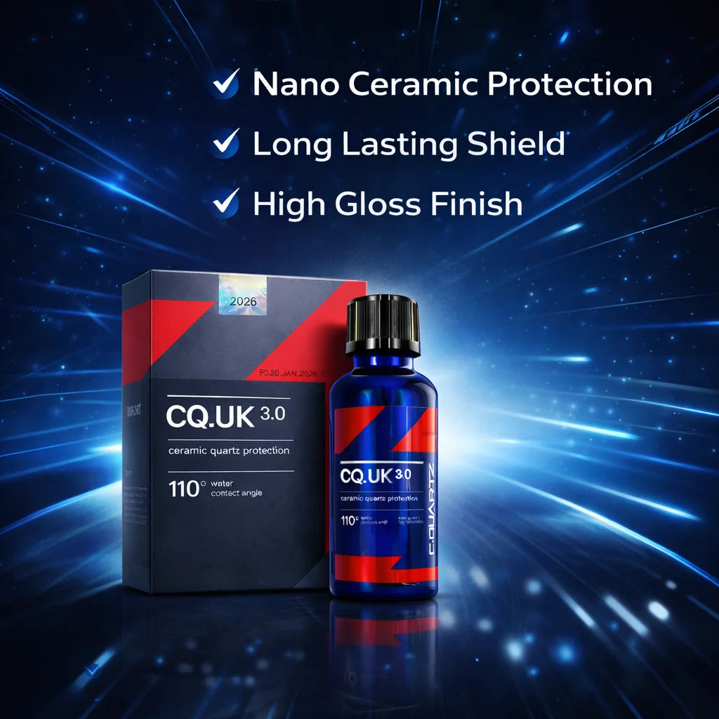 2026 CQUARTZ UK 3.0-Ceramic Coating for Cars Quartz Based Nanotechnology Bonds To Paint Glass Metal and Plastic