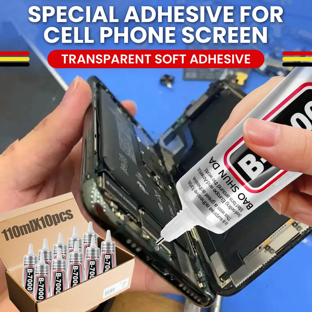 B-7000 Phone Glue,  Repair Tools for Electronic Screen Multi-Function Phone Repair Glue Craft Adhesive Kit for Electronic Screen