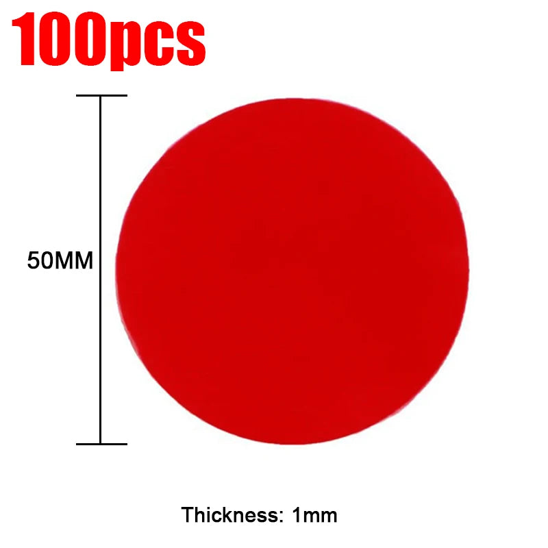 10-100Pcs Transparent Acrylic Double Sided Tape Pads Waterproof No Trace Super Strong Self Adhesive Stickers for Car Home