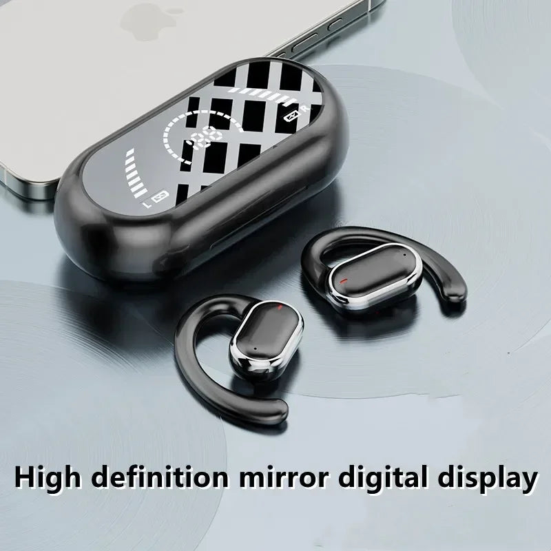 Original TWS Earhook Earphones Bluetooth 5.3 Low Latency Gaming Sport Headset HiFi Stereo Noise Reduction Earbuds