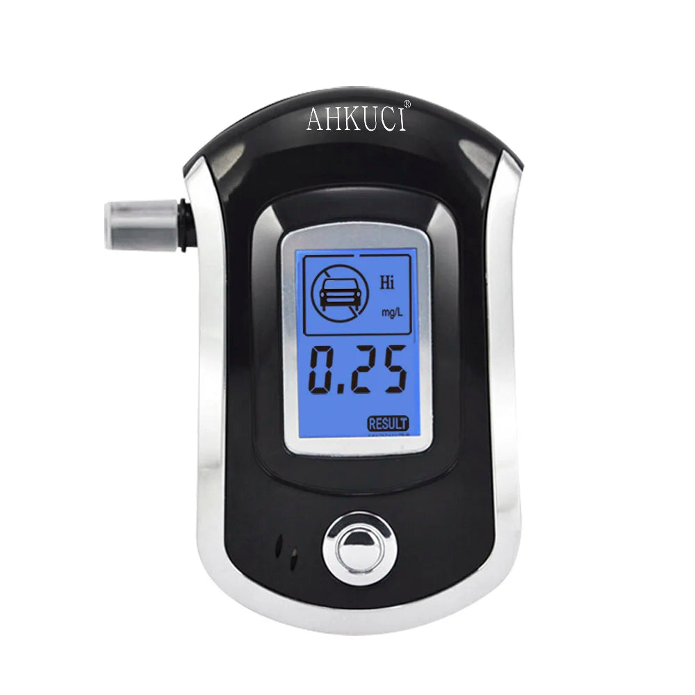AT-6000, Discount Plastic Freeshipping Dropshipping Prefessional Personal Digital Breath Alcohol Tester Breathalyzer