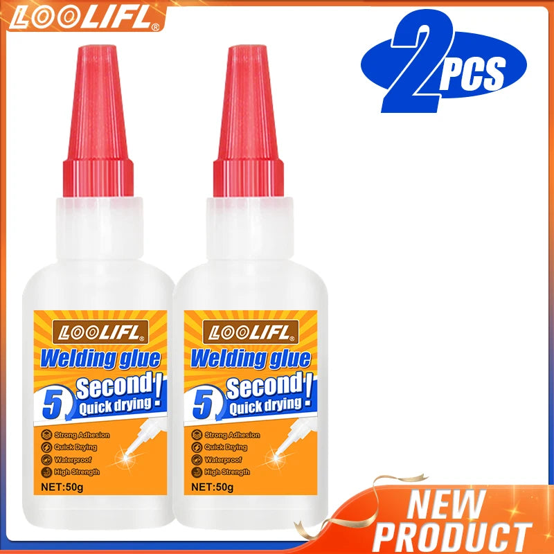LOOLIFL OIL-BASED WELDING GLUE SUPER EXTRA STRENGTH GLUE FOR PLASTIC AND METAL WELDING WOOD METAL GLASS CERAMICS JEWELRY REPAIR GLUE MULTIFUNCTIONAL OIL-BASED PRIMARY GLUE.