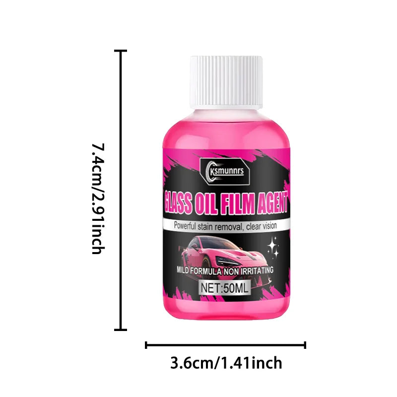 Concentrated Car Windscreen Washer Fluid with Water-Repellent Coating; Specially Formulated for Effective Rain Protection, Ensur
