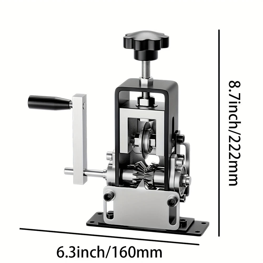 Manual Wire Stripping Machine Gauge Wire 0.06-1 inch Scrapping Copper Wire Peeler Wire Stripper Tool for Scrap Copper Recycling