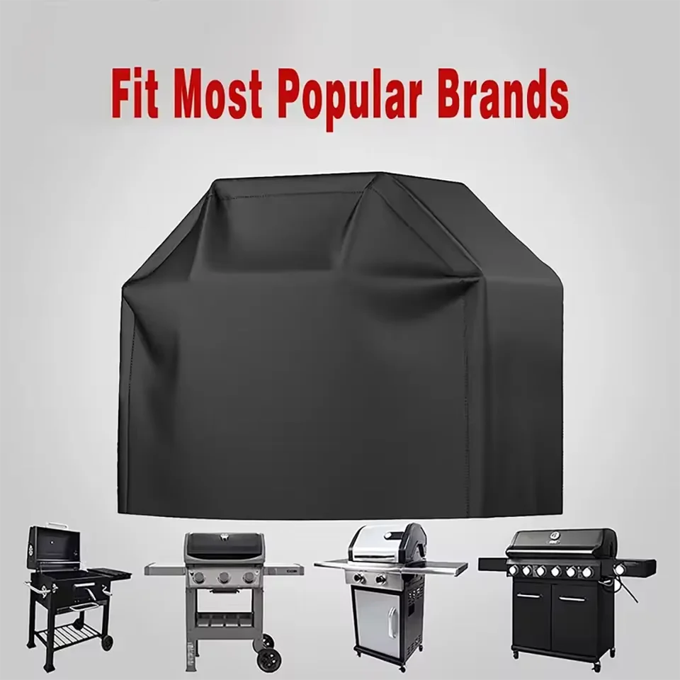 Barbeque Grill Cover Outdoor Dustproof Waterproof Oxford Cloth Multifunctional Dustproof Rainproof Outdoor BBQ Stove Cover