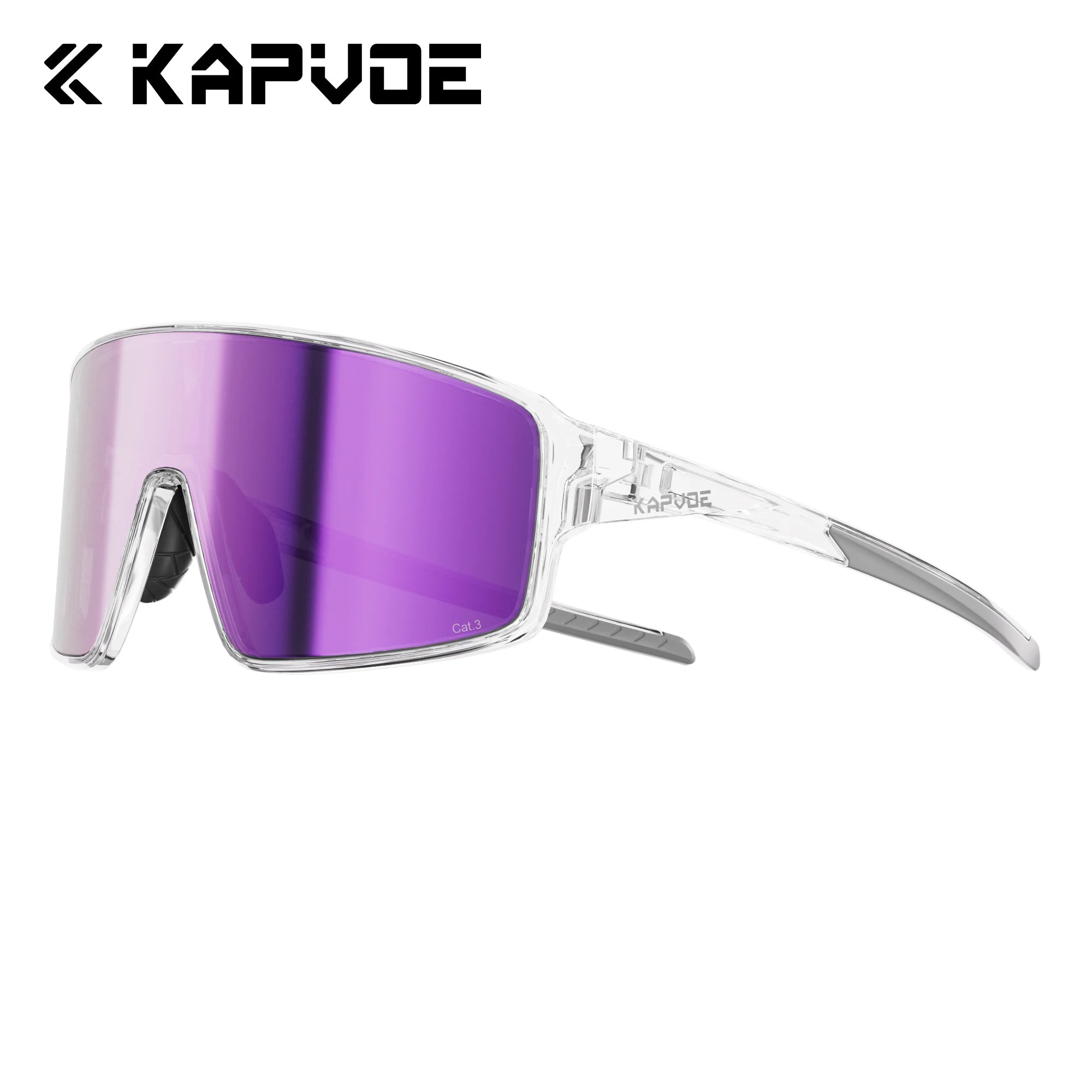 KAPVOE New Hiking Eyewear Cycling Sunglasses Men UV400 Sports MTB Outdoor Goggles Bicycle UV400 Women Running Windproof Glasses
