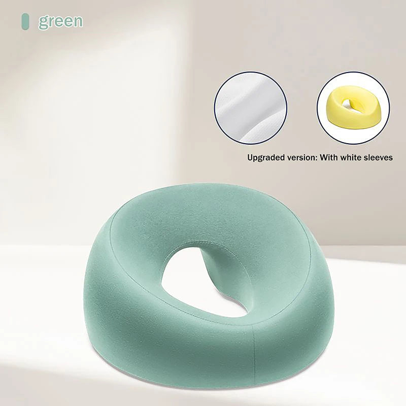 Adjustable Face Cradle Pillow Massage Table Memory Foam Salon Face Rest Hole Professional Spa Facial Bed Pillow Prone Position
