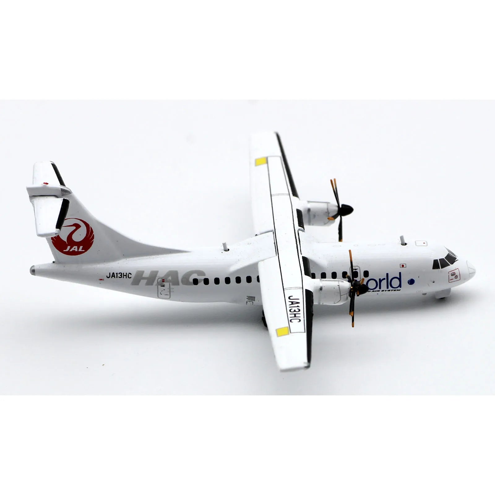 EW4AT4004 Alloy Collectible Plane Gift JC Wings 1:400 Hokkaido Air System “Oneworld” ATR42-600 Diecast Aircraft Model JA13HC