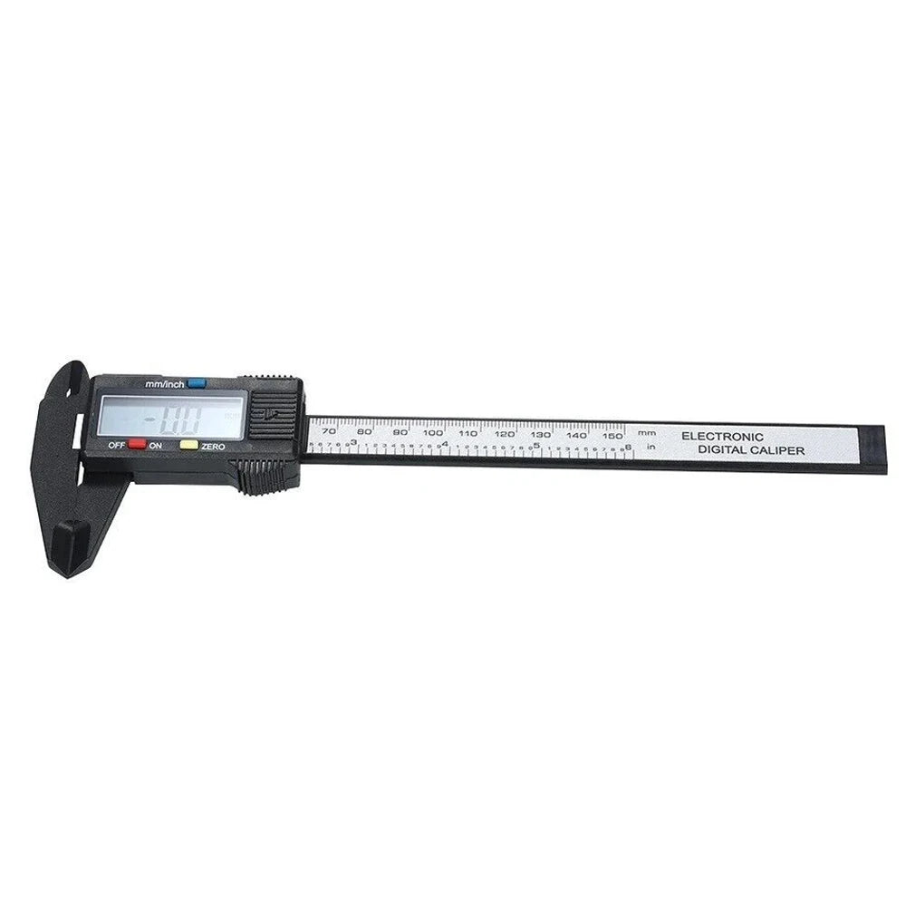 1PC Mini Plastic/Vernier Caliper. Display Caliper Student Vernier Scale 0 to 150mm Measuring Tool. Plastic Caliper