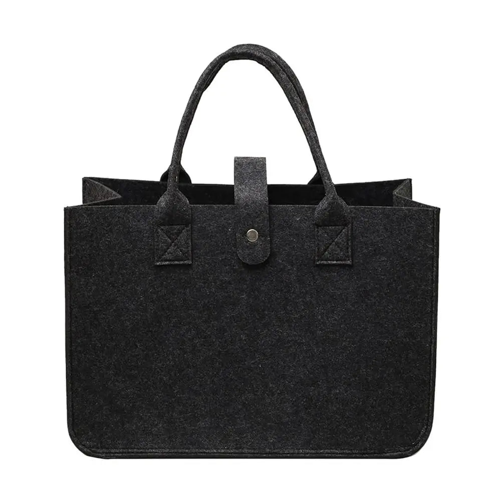 New Felt Felt Shoulder Bag Toy Sundries Large Capacity Messenger Bag Storage Organizer Crossbody Handbag Women