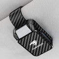 Car Sun Visor Carbon Glasses Sunglasses Clip Holder case Storage for Toyota Harrier G Z Leather Package GR Sport Auto assecories