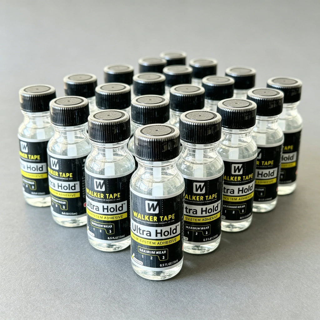 1pcs/5pcs/10pcs 0.5oz/15ml Walker Tape Ultra Hold Wig Glue with Brush, Waterproof Adhesive for Lace Wigs & Toupees