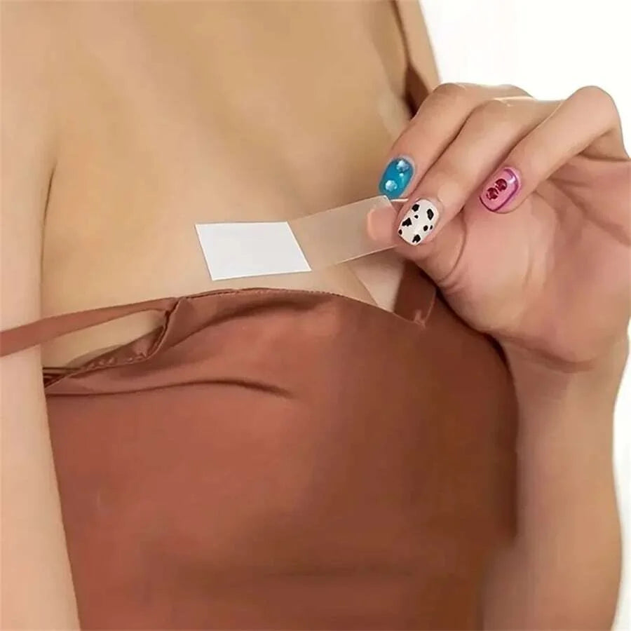 36 Pcs Lady Transparent anti-glare double-sided adhesive tape for Clothing and Body Transparent Strong Adhesive