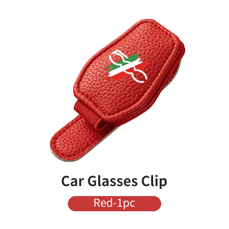 Multifunction Car Sun Visor Mount Sunglasses Clip Holder For Fiat 500 500C 2012 500X 500L Abarth 695