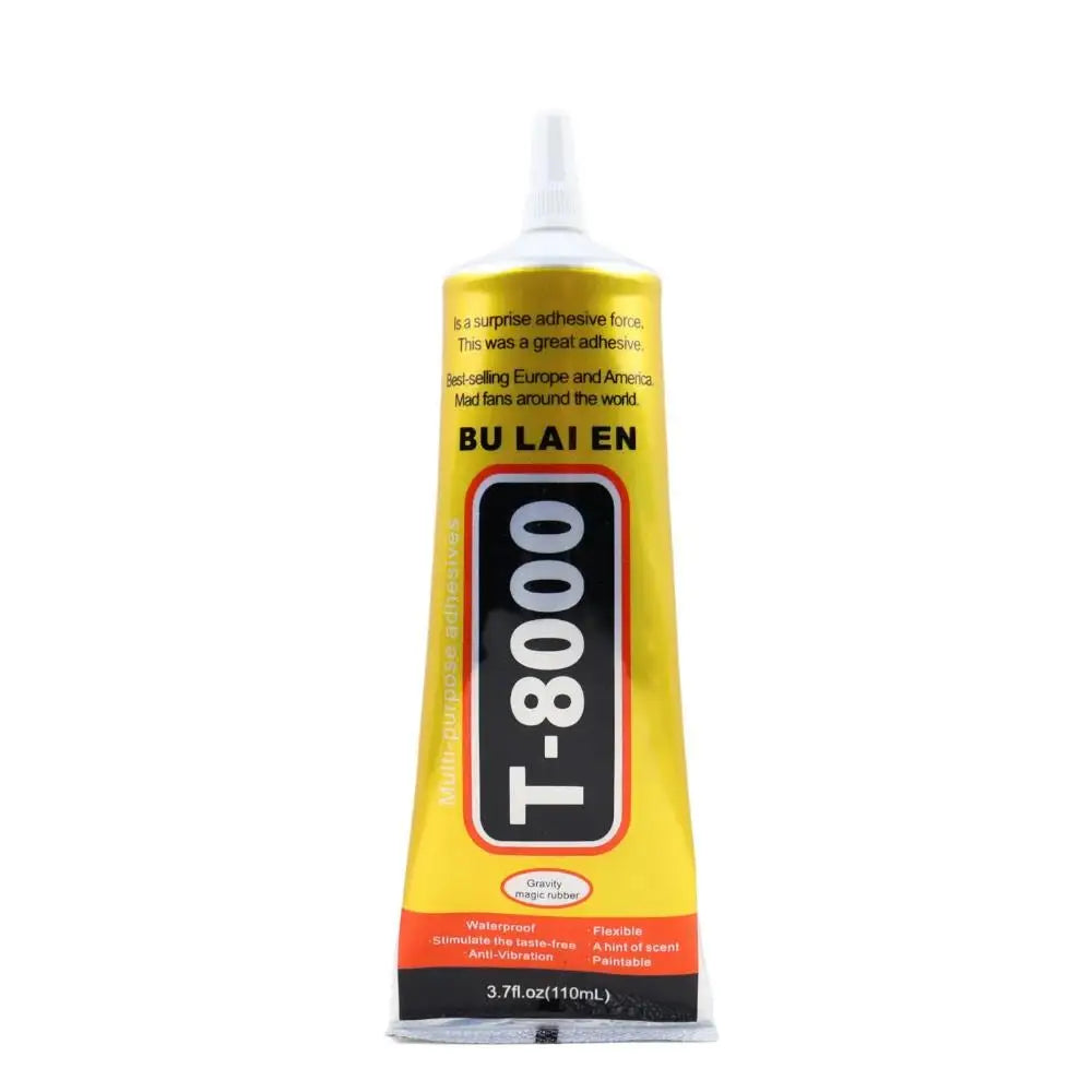 T8000 15/50/110 ML DYM Anti-Vibration Electronic Components Glue Clear Contact Phone Repair Adhesive with Precision Applicator