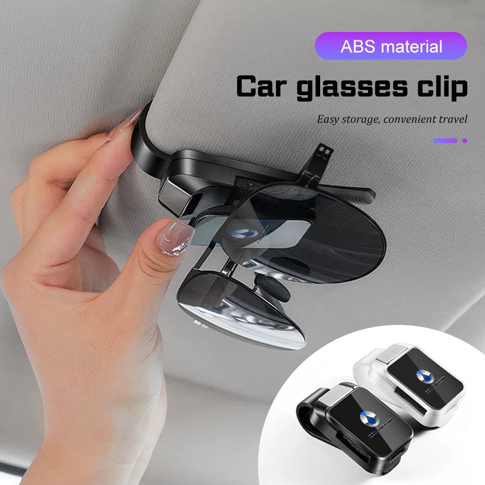 Universal Car Visor Glasses Clip ABS For BYD Denza EV D9 DM-i N7 N8 N9 Z9 Z9GT Car Sunglasses Holder Eyeglass Hanger Accessories