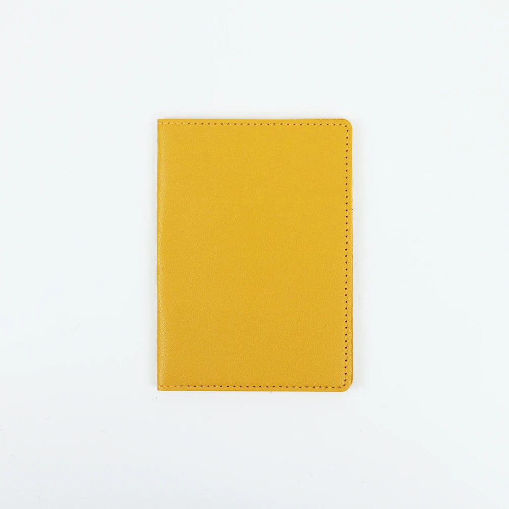 Customized Name PU Leather Passport Protection Case with Multiple Functions and Multiple Card Slots - Leather Passport Bag