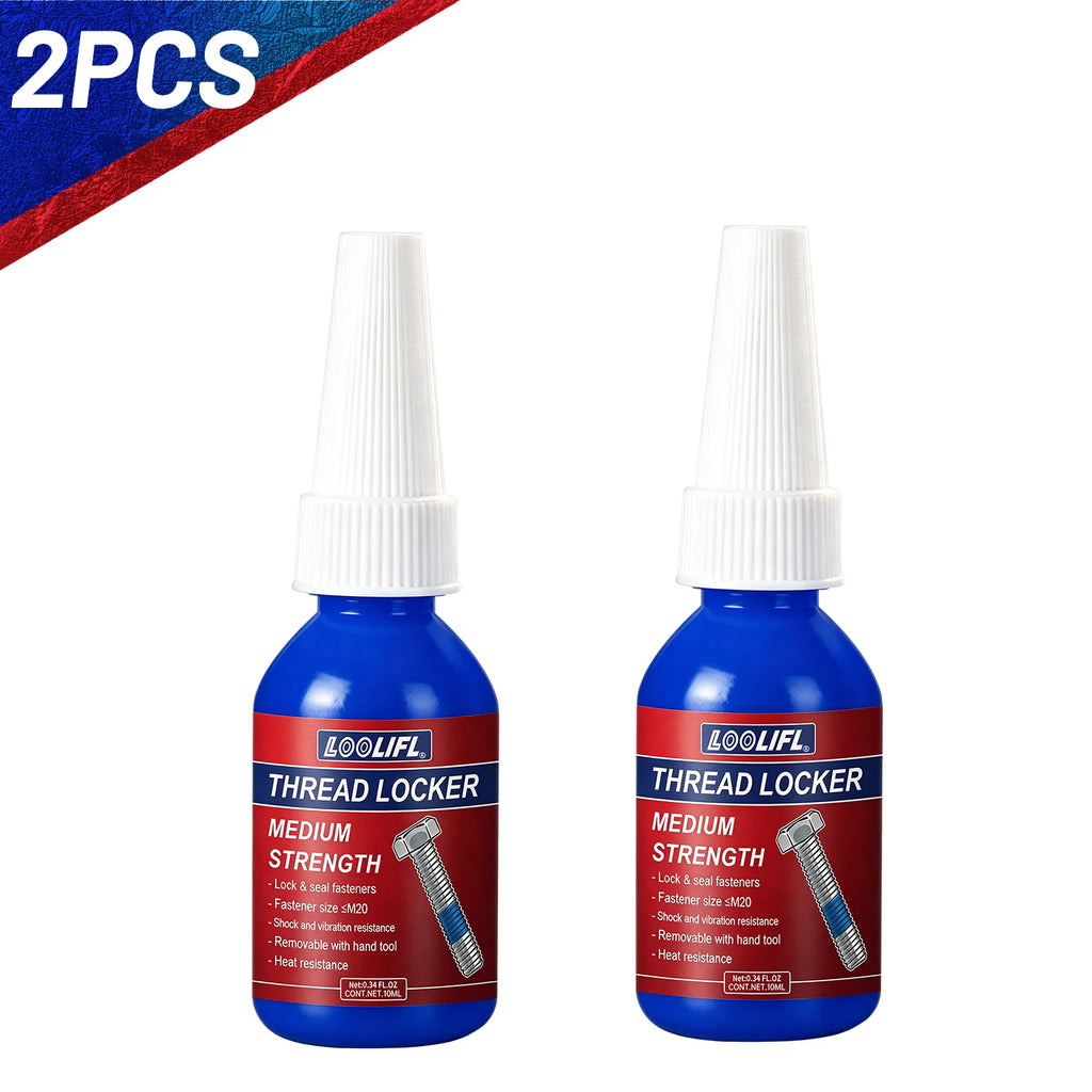 243 50ml Threadlocker Screw Glue Quickly Cured Thread Locking Agent Anaerobic Adhesive Corrosion-Resistant Anti-Loosening Glue