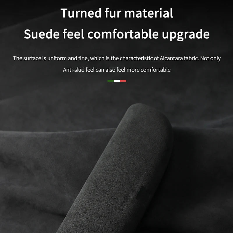 Super Suede Car Interior Refitted Roof Handle Glasses Case Sunglasses Box Storage Organizer For Porsche Palamera Cayenne Macan