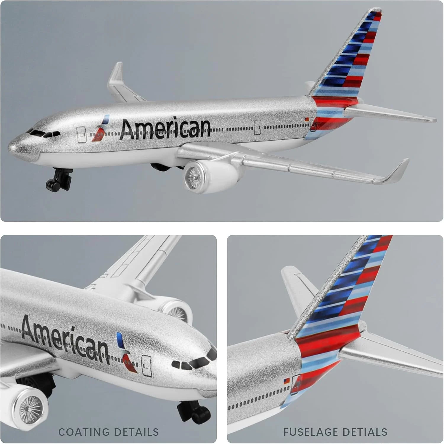 Airplane Toy Replica 16CM Scale 1:400 Metal B777 American Airlines Alloy Airplane Model Machine Diecast Aircraft Aviation