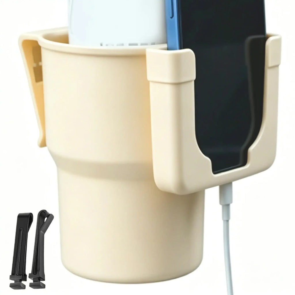 Car Cup Holder Phone Holder Mount Car Cup Holder  Multifunctional Portable Beverage Storage Rack Mobile Phone Holder Storage Box