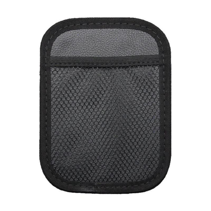 Car Organiser Storage Bag Adhesive Mesh Pocket Pocket Phone Holder Sundries Nets Interior Accessories 20*14CM 12*17CM Universal