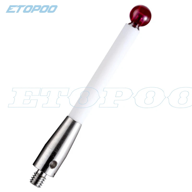 Rubine Ball CNC Ceramic Shaft Probe Testing Accessories M4 6 L50 CMM Touch Probe Stylus Touch Probe Tool