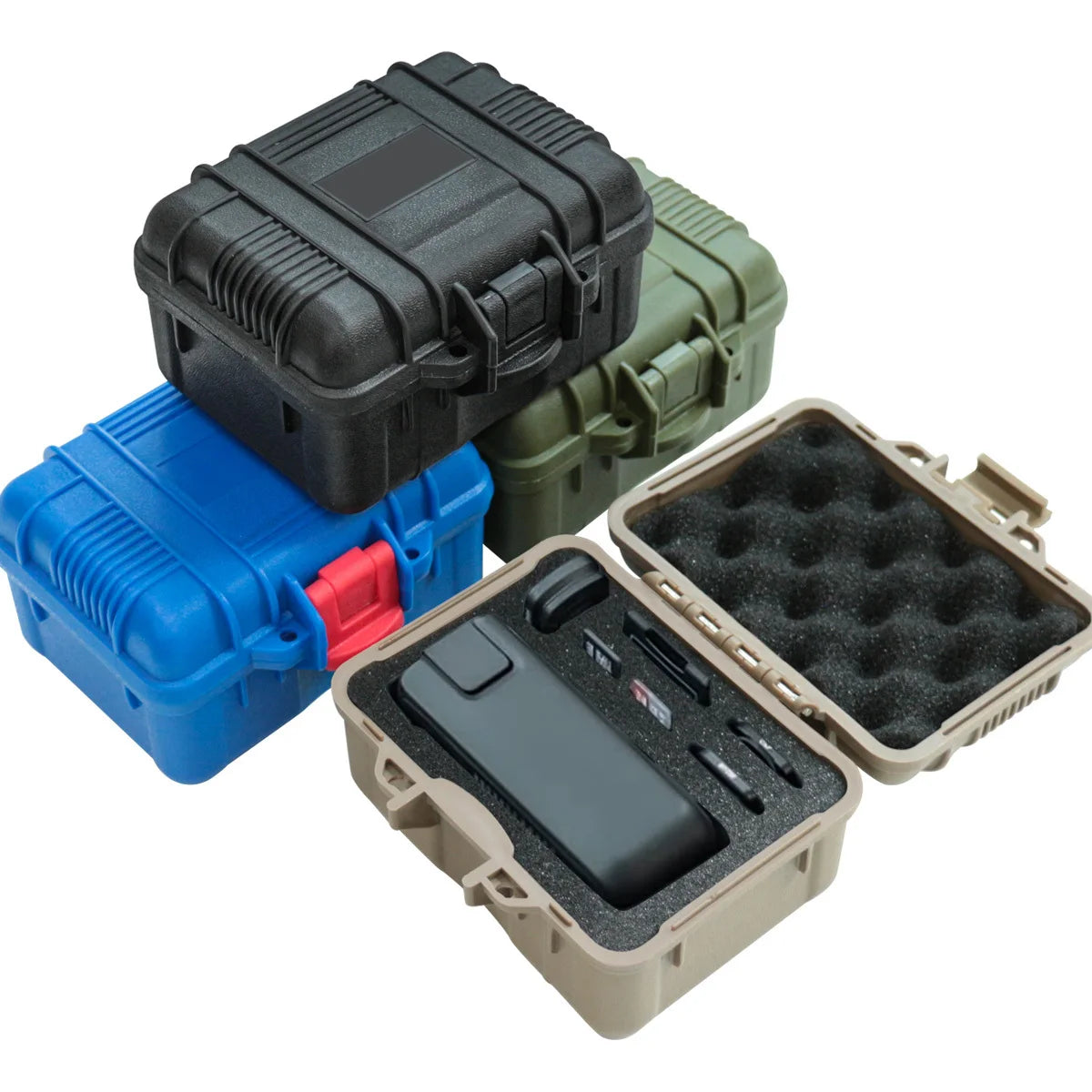 With Shockproof Foam Plastic Box Is Suitable for Outdoor Storage of Some Breakable, Small Portable Electronic Products Shell Box