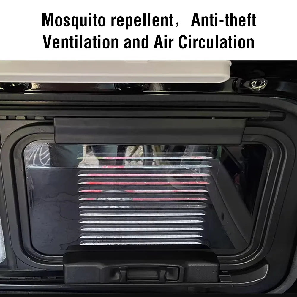 RV Window Passenger Ventilation Grille Airvent Flyscreen Sliding Side For Vw T5 T5.1 T6 T6.1 Car Window Anti-Theft Mosquito Net