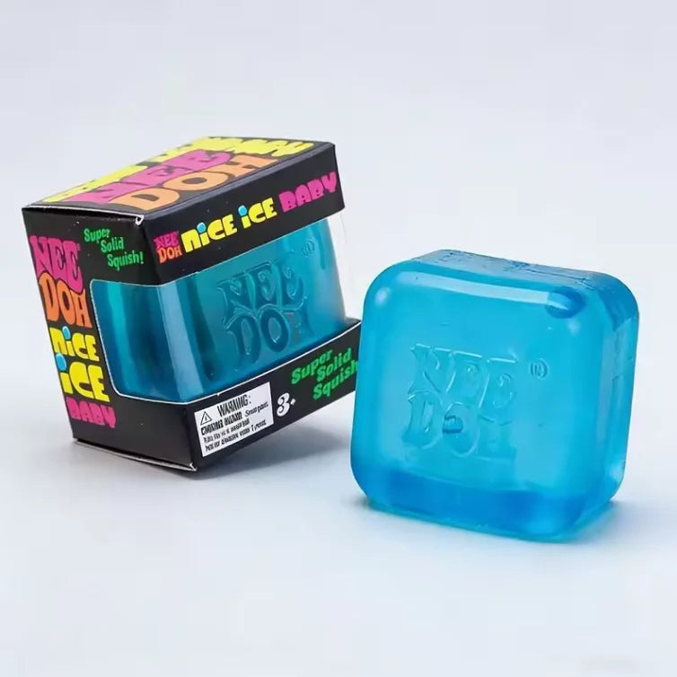hot NeeDoh Dippin Dazzler Egg Donut prank stress relief toy soft glue vinyl squeeze toy Slow Rebound Pinch Ornament Relaxation