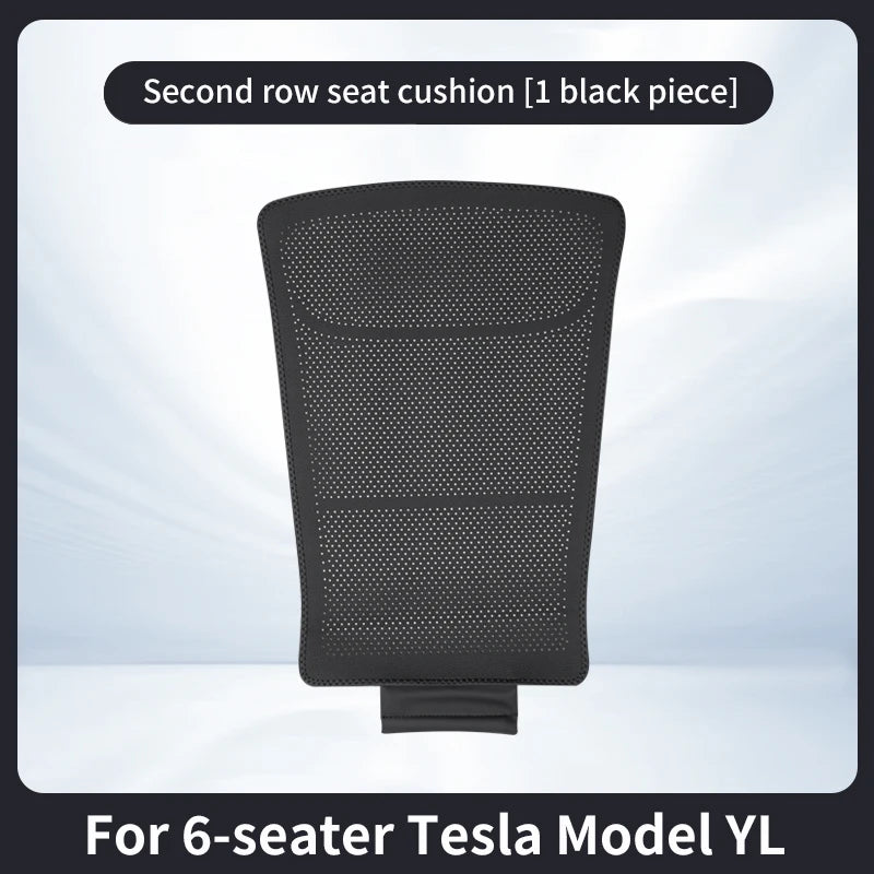 For 6-seater Tesla Model YL car seat cushion, Model Y L front and rear seat cushion, seat back cushion, seat protection cushion