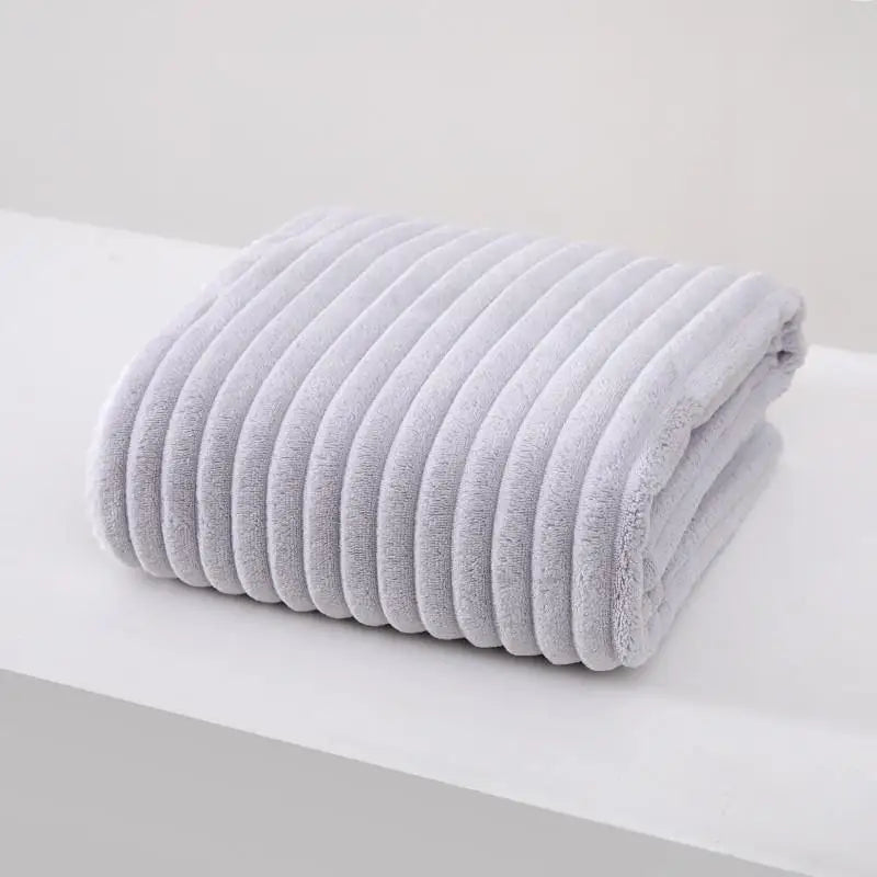 1PC 4 Color Quick Dry Premium Microfiber Bath Towel Absorbent Soft Bath Towel For Gift