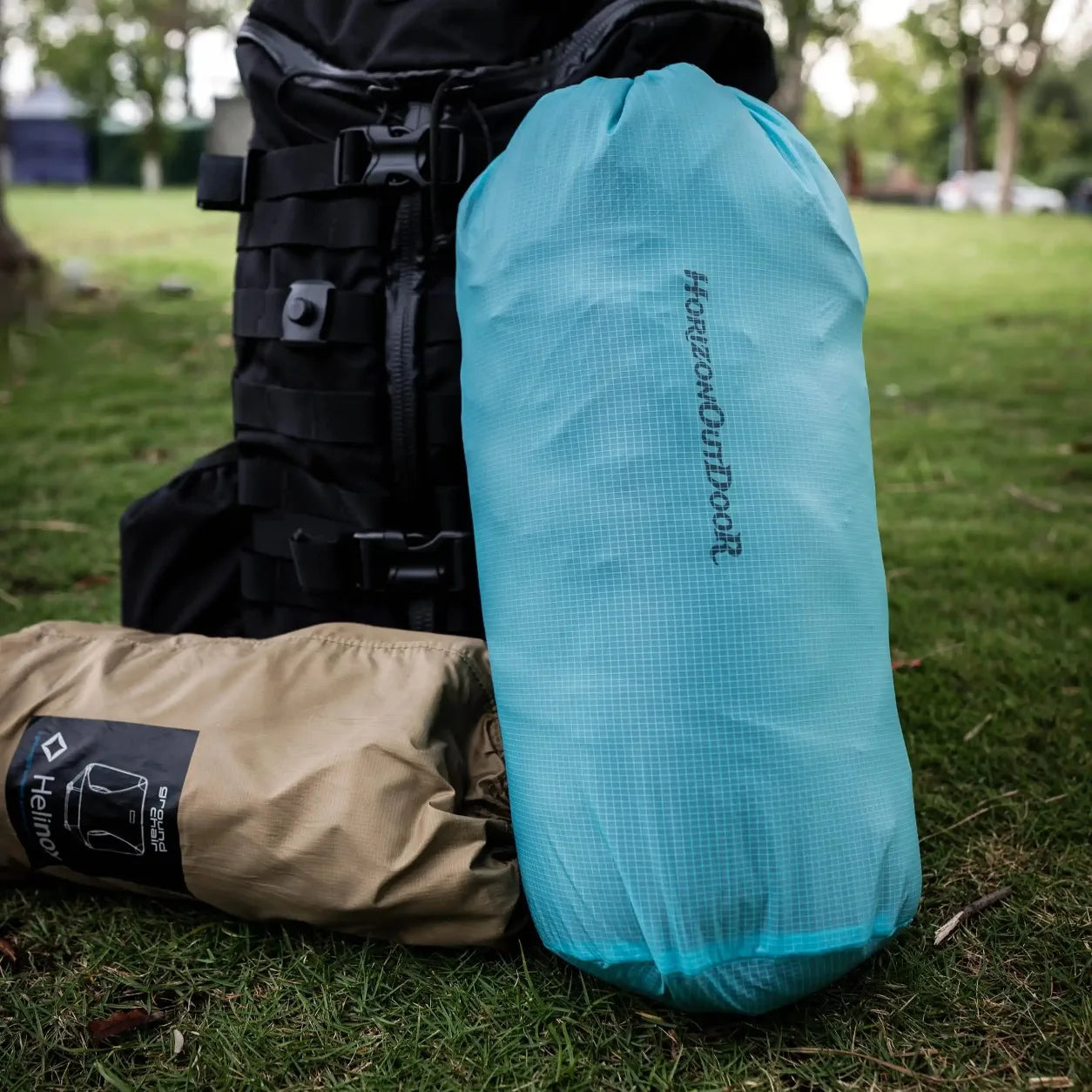 [HODR GEAR] Stuff Sack Ultra-SIL Ripstop Ultralight Water-Resistant Ditty Bags Drawstring for Traveling Hiking Backpacking