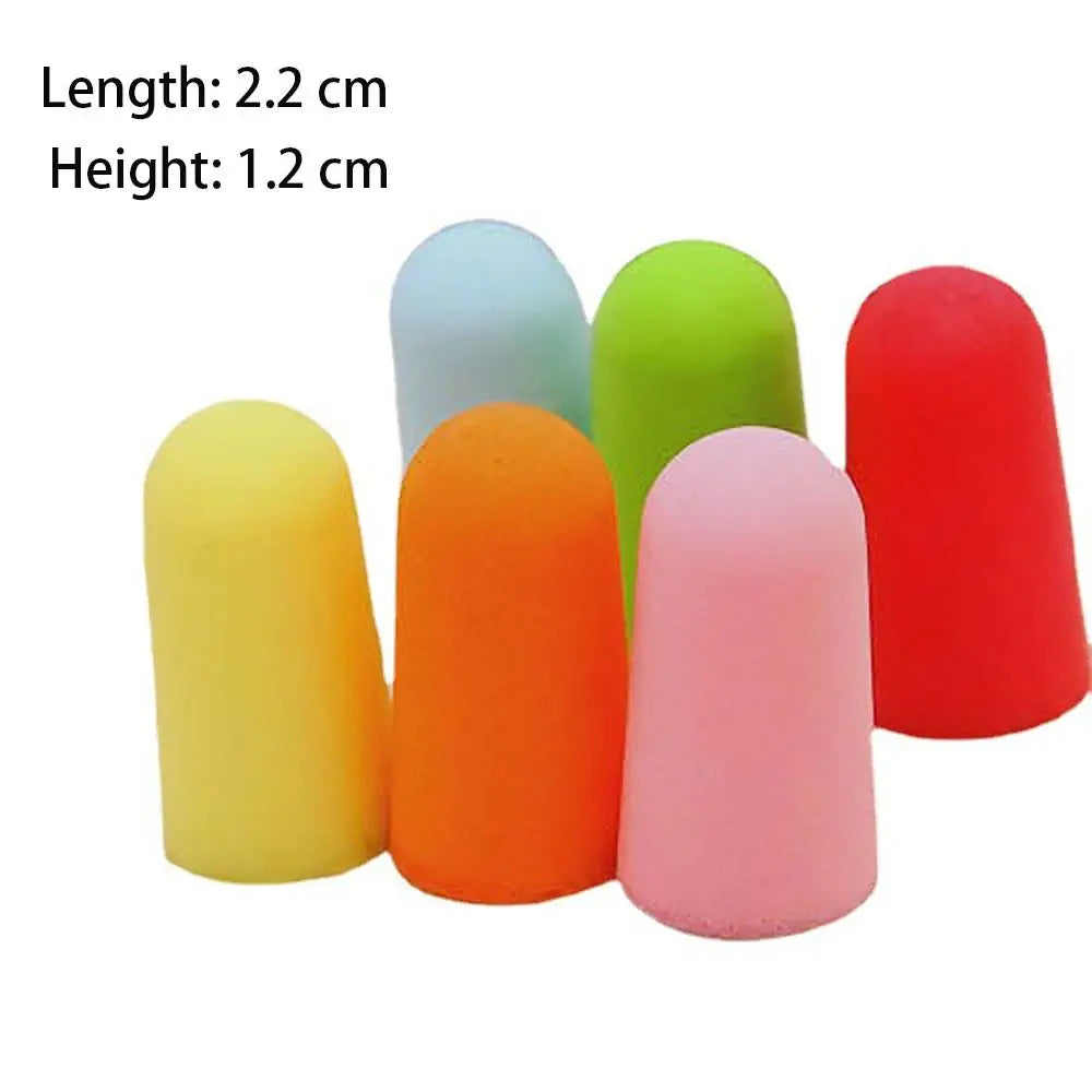 1 Pair Soft Noise Reduction Anti-noise Earplugs Soundproof Sound Insulation Ear Plugs Foam Waterproof Sleeping Earplugs Sleep