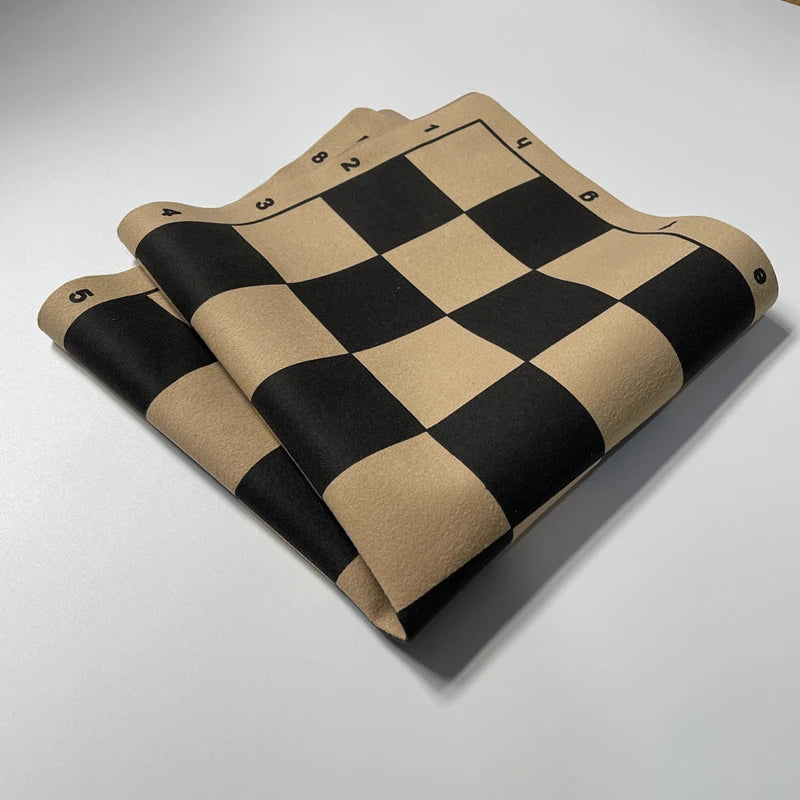 International Chess Board 28/34/43cm/16.93inch Foldable Material International Foldable Game Chess Entertainment