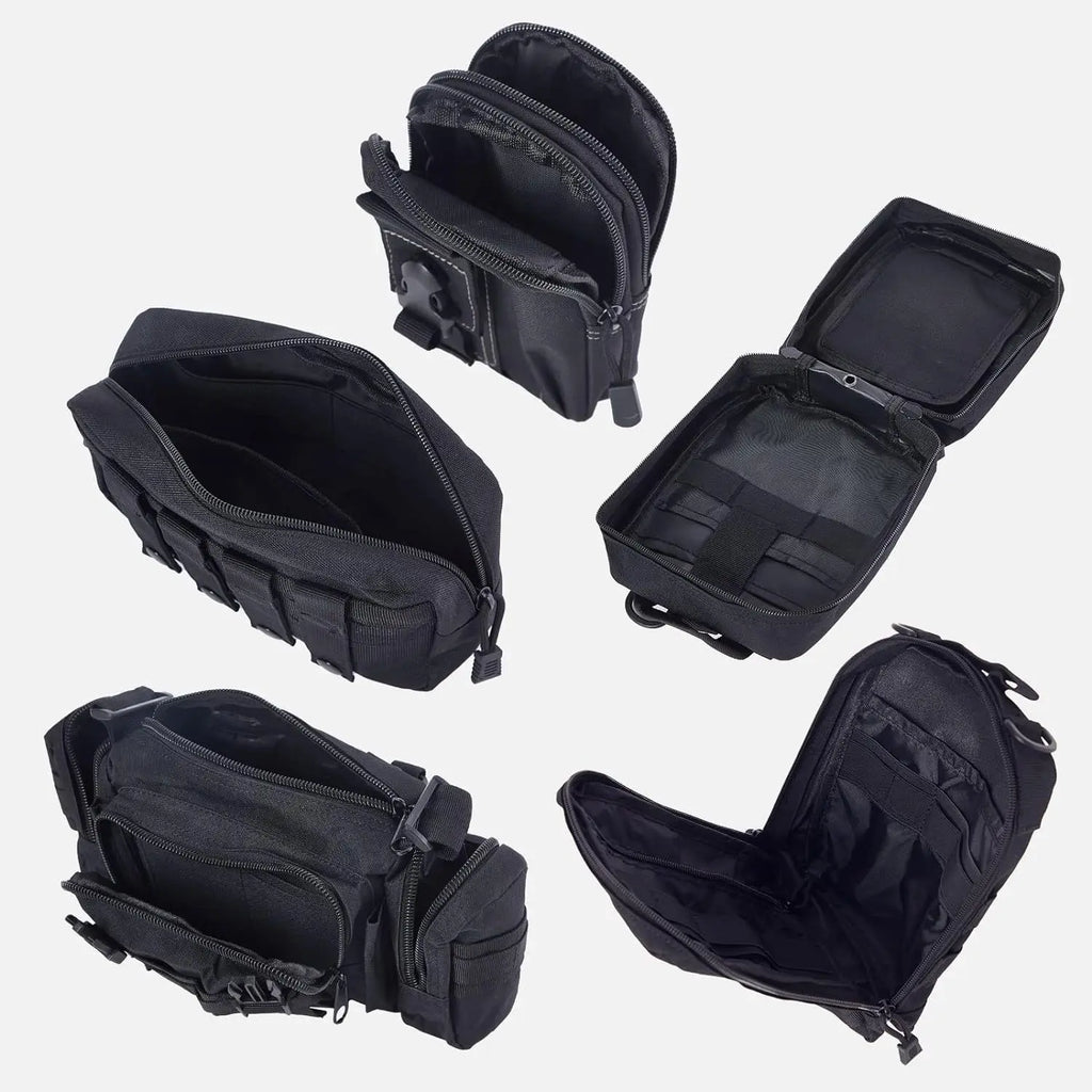 Car Backseat Hanging Bag, Tactical Accessory Organizer, Self-Driving Hunting Outdoor Storage Bag Classified Storage Bag
