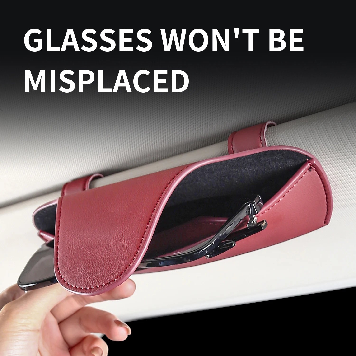 Multi Functional Eyeglass Clip For Mercedes - Benz R Class W251 Sl R230 R231 R232 Car Interior Card Eyeglasses Case Accessories