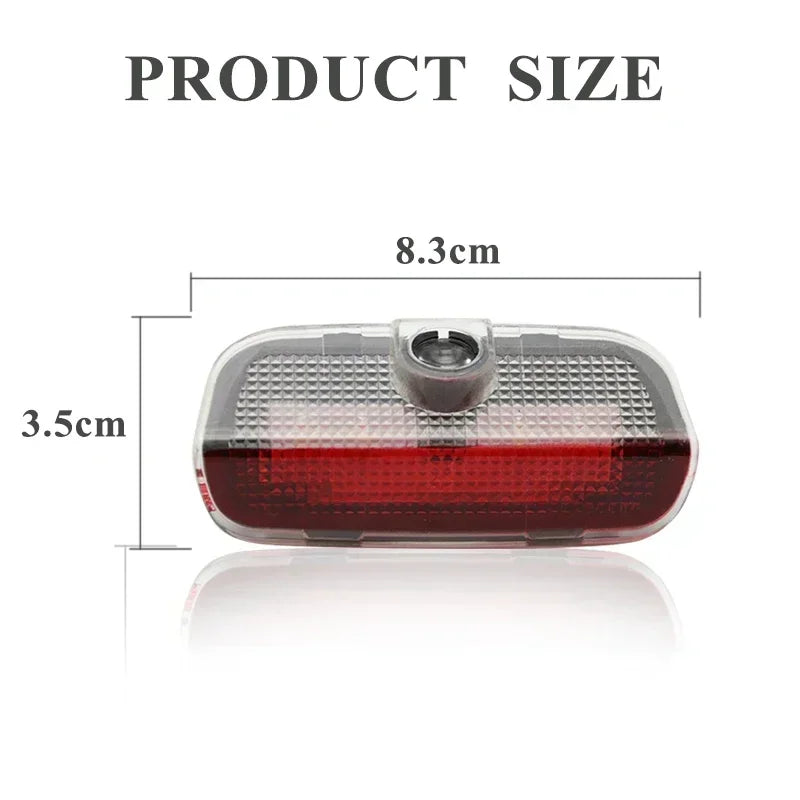For VW Passat B6 B7 B8 B9 Touareg Golf 5 6 7 Jetta MK6 MK7 GTI R LED Car Door Projector Welcome Ghost Shadow Light Accessories