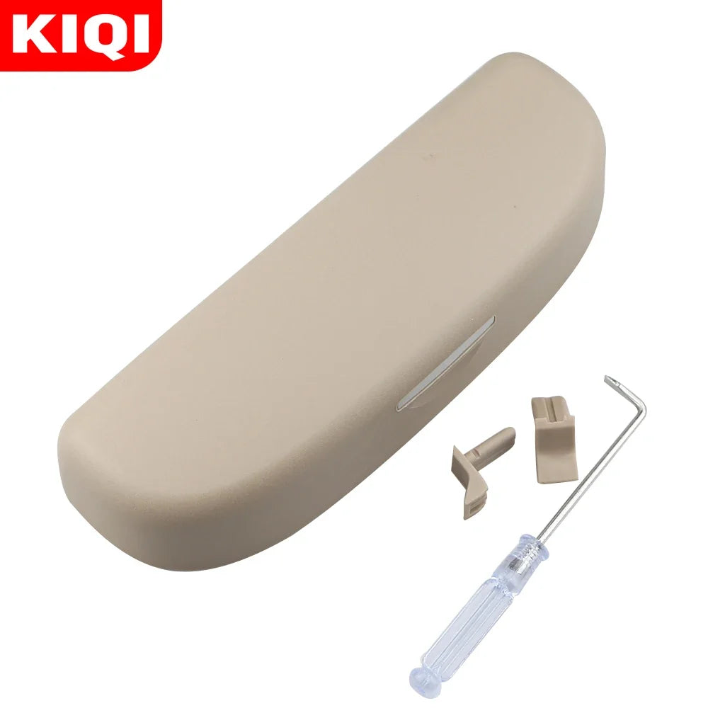 KIQI Car Sunglasses Storage Box for Audi Q2 2018 2019 2020 Accessories Car Glasses Holder Case Accessories