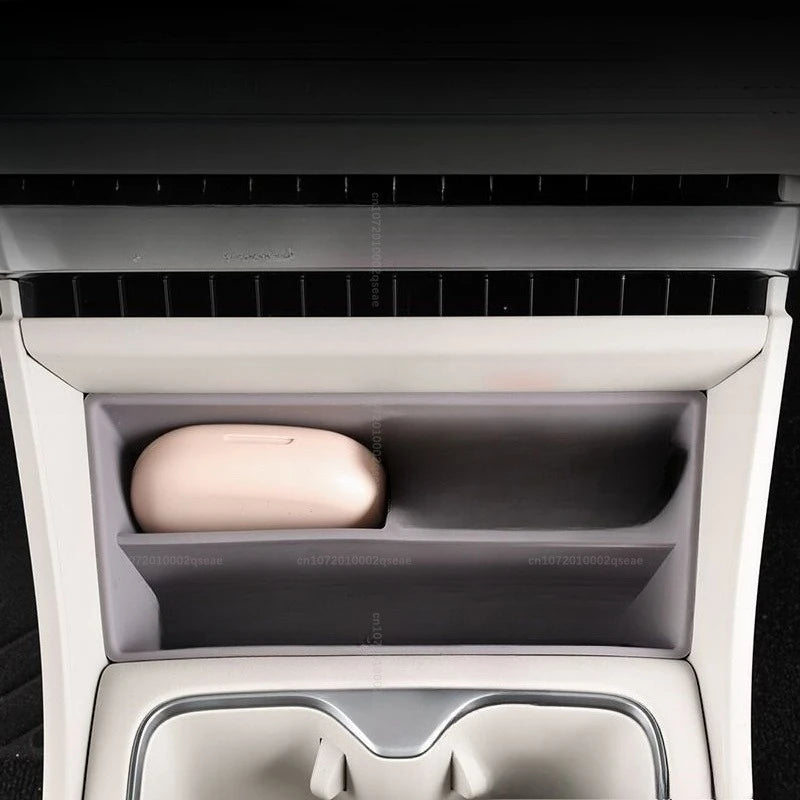 modified center console front storage box silicone compartment storage box car storage accessories For MG MG4 EV Urban 2026