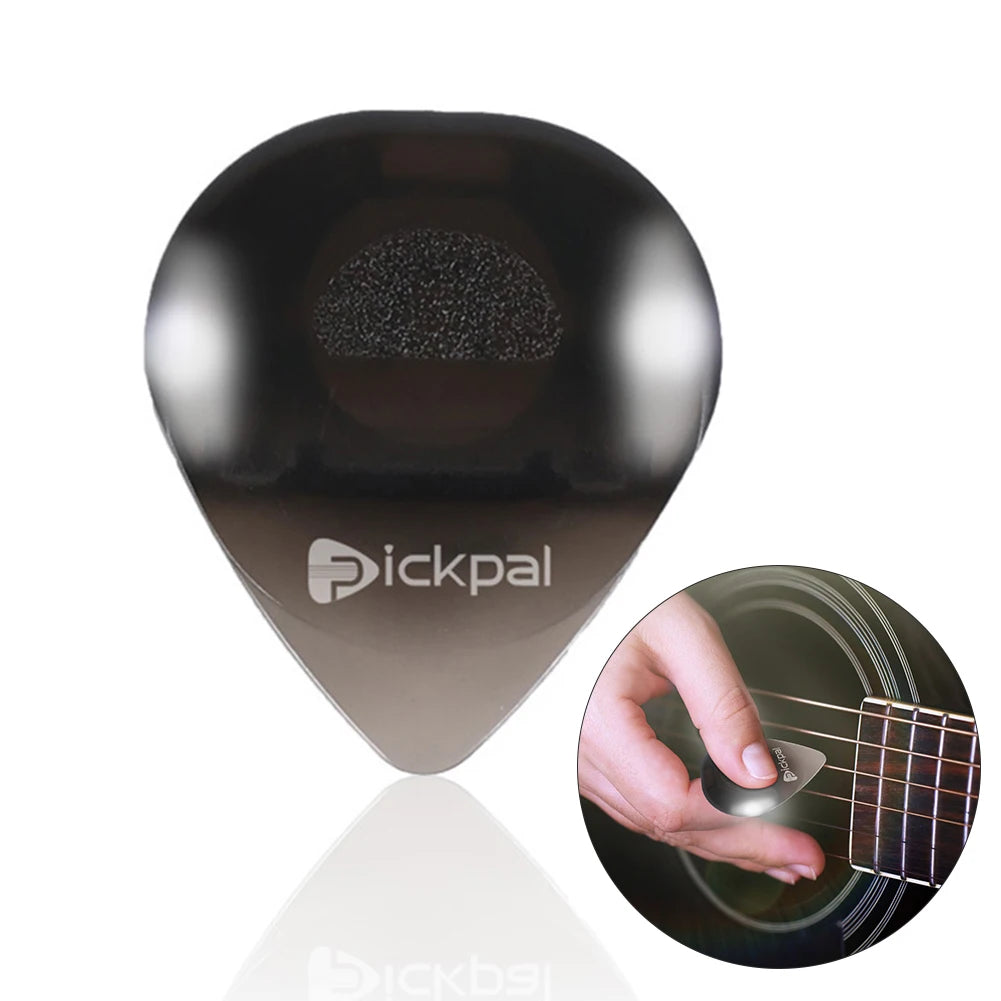 LED Luminous Guitar Pick ABS Electric Guitar Pick with High-Sensitivity LED Light Non-Slip for Bass Electric Guitarists