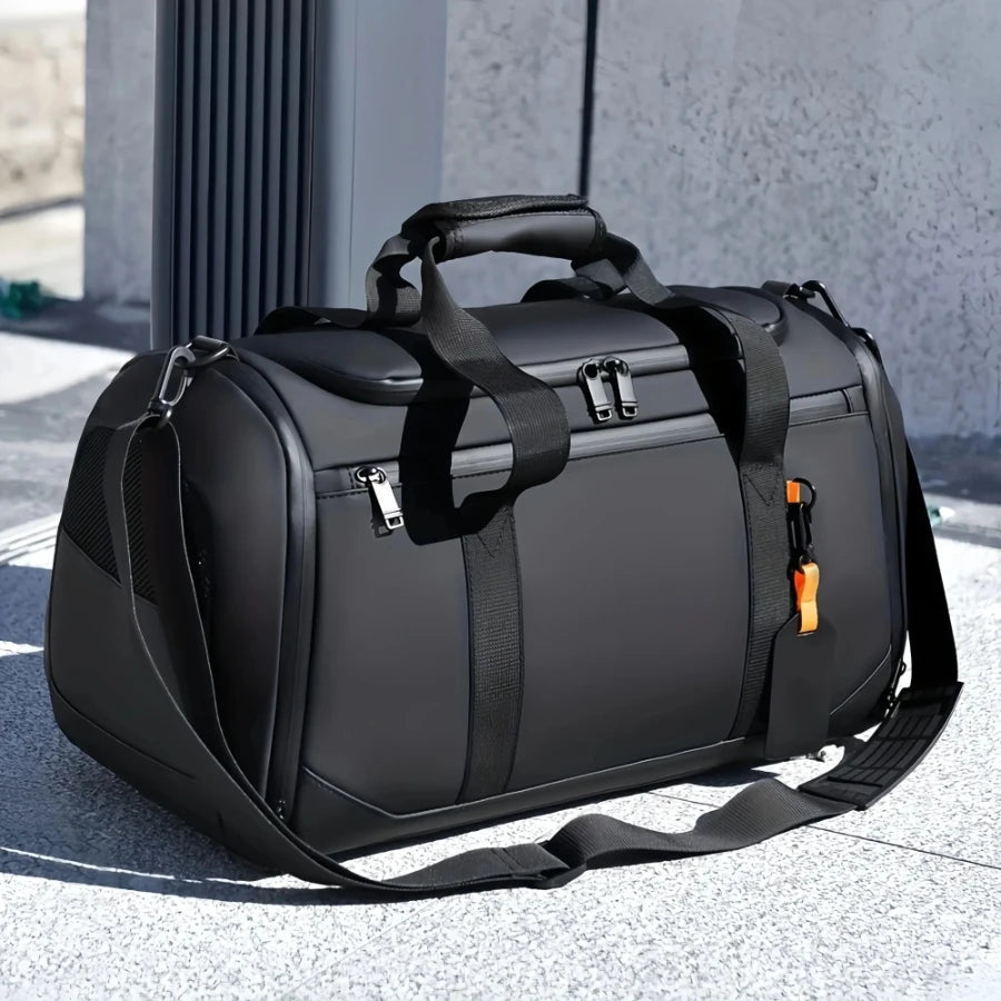 Large Capacity Travel Bag, Portable Overnight Duffel Bag Unisex Sport Fitness Bag, Perfect For Fitness, Sports and  Adventures