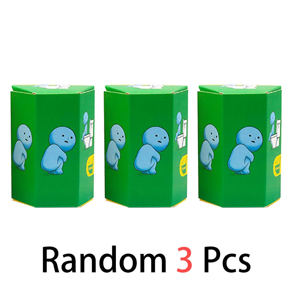 5 Multiple Series Noctilucent Green Doll Blind Mystery Box Action Figures Decoration Desktop Model Toy For Gift Surprise