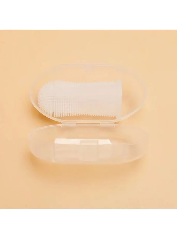 ToothbrushesSilicone Bristles Pet Finger Toothbrush Cleaning Products for Cats and DogsOral Cleaning