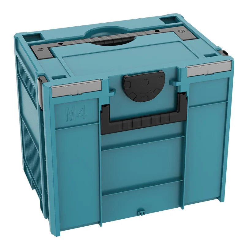 Stackable Plastic Tool Box, Multi-functional Hardware Storage Case for Household, Workshop & DIY Repair Tools Organizer