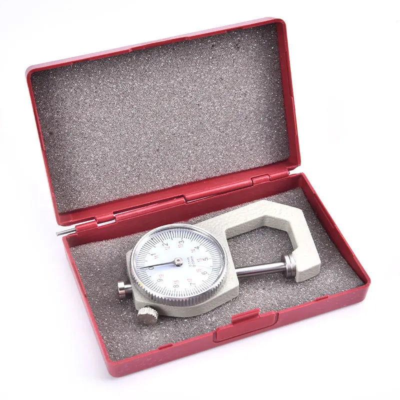 0-10mm/ 0-20mm Dial Thickness Gauge Leather Paper Thickness Meter Tester For Leather Flim Paper Measure Tool Thickness Gauge New