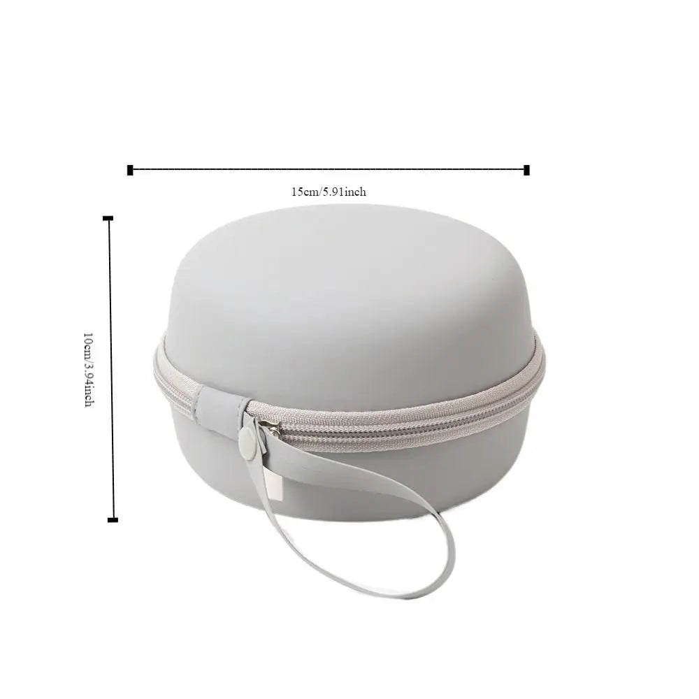 2024 EVA U Type Neck Pillow Case Round Hard Storage Bag Camping Porable Carry Pouch Travel