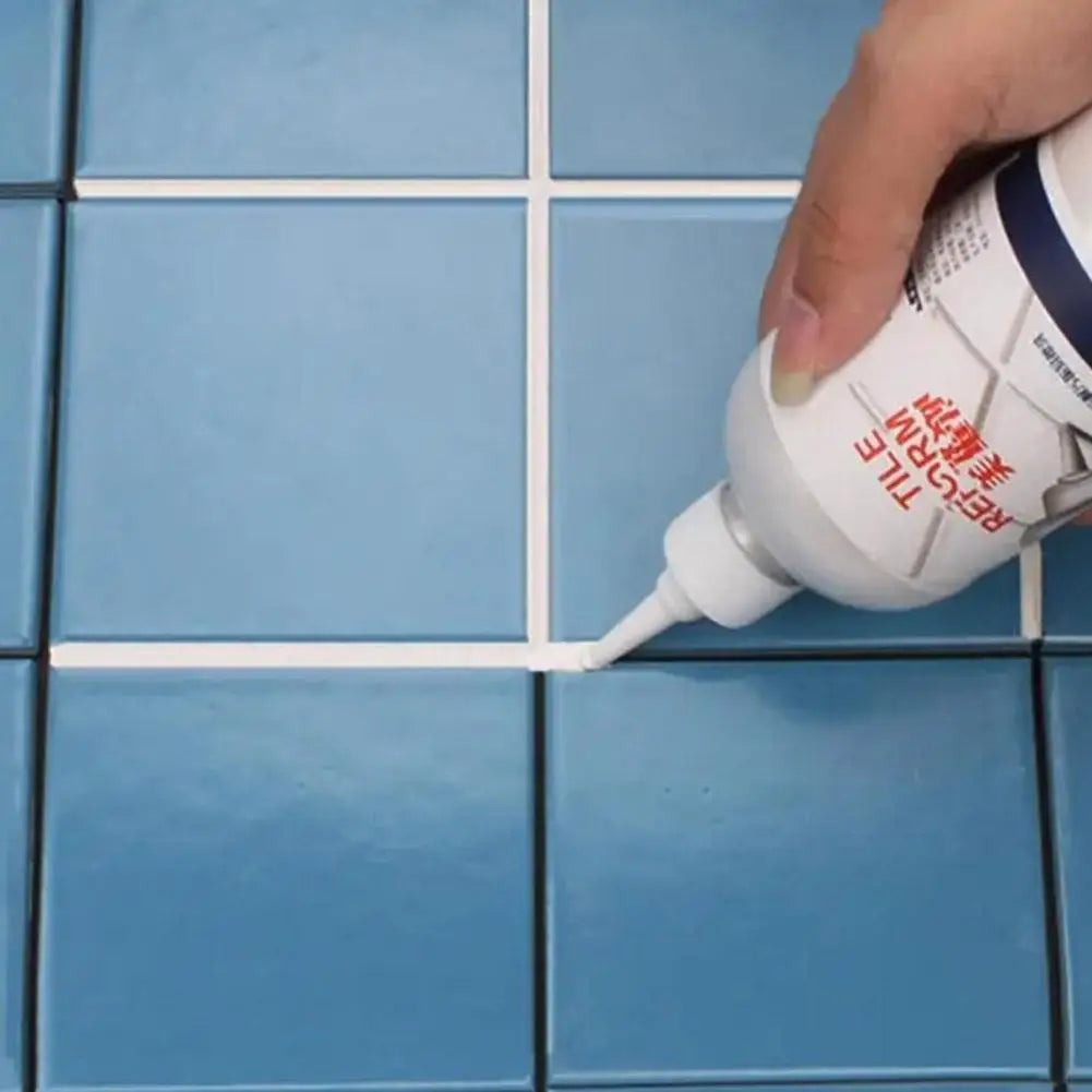 280ml Tile Gap Repair Agent Strong Waterproof Ceramic Tile Grout Crack Filling Glue Bathtub Fixing Mending Adhesive Home Bathroo