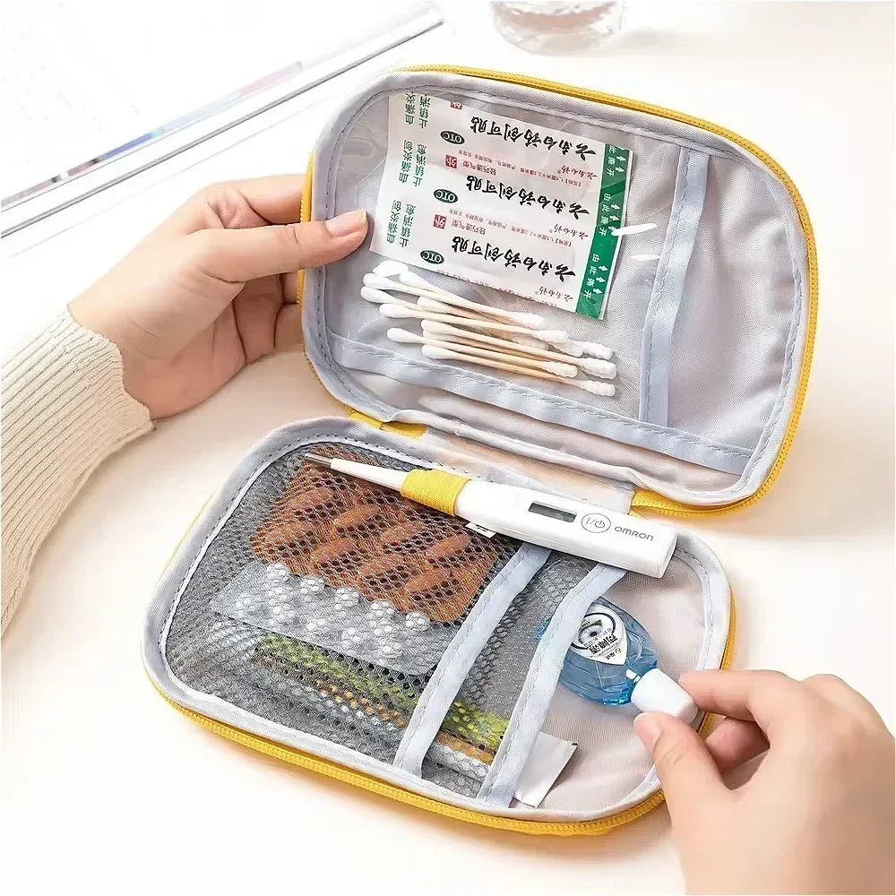 Portable Storage Bag First Aid Emergency Medicine Bag Outdoor Pill Survival Organizer Emergency Kits Package Travel Accessories